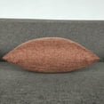 thumbnail image 4 of Linen Pillowcase Ergonomic Pillow Lightweight Travel Pillow Luxury Decorative Pillow Living Room Decor Pillow Cute Shaped Pillow Couch Pillows Coffee 15.75x15.75 Inch (1Pcs), 4 of 6