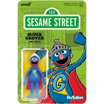 Super7 - Sesame Street - ReAction Figures Wv3 - Super Grover, Super7, Gifts