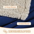 thumbnail image 5 of Catalonia Waterproof Fleece Blanket Sherpa Reversible Throw for Boat Couch Sofa Bed Protector Furniture Cover Large 60”, 5 of 7