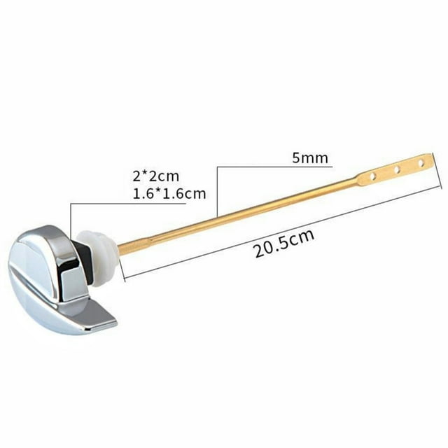 Mosiee Toilet Tank Flush Lever Handle Trip Levers Side Front Mount Fit Most Toilet