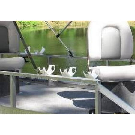 Katydid Triple Bay Flat Spider Fishing Rod Holder for Boats or Docks