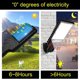 thumbnail image 5 of Calle Solar LED para Garaje Patio Con Control Remoto IP65 Al, 5 of 9