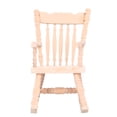 thumbnail image 1 of DIY Vivid Design Miniature Rocking Chair, Dollhouse Rocking Chair, For Children Home Playing Baby Burlywood, 1 of 8
