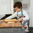 thumbnail image 3 of Urban Infant Little Helper Kids Apron - Children's Cooking Art Gardening - Toddler Boys and Girls - Balloons, 3 of 7