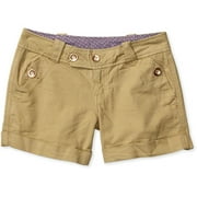 Juniors Cinched Cropped Scrub Pants