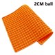 thumbnail image 1 of Tapete para barbacoa con bola redonda de 2cm, mantel individual resistente a altas temperaturas para drenaje de aceite de silicona, se puede utilizar como molde para galletas con forma de bola redonda pequeña Zhivalor 2033494-2, 1 of 8