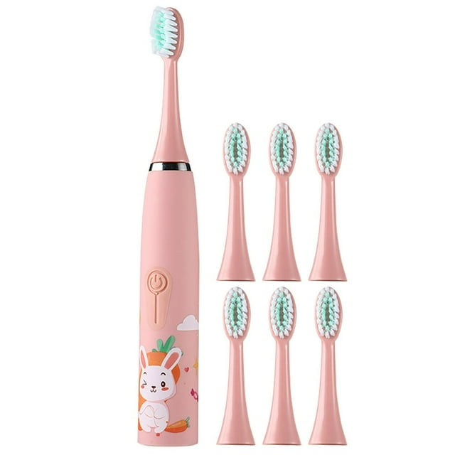 Electric Toothbrush Children USB Rechargeable Toothbrush Soft Hair Cleaning Tool