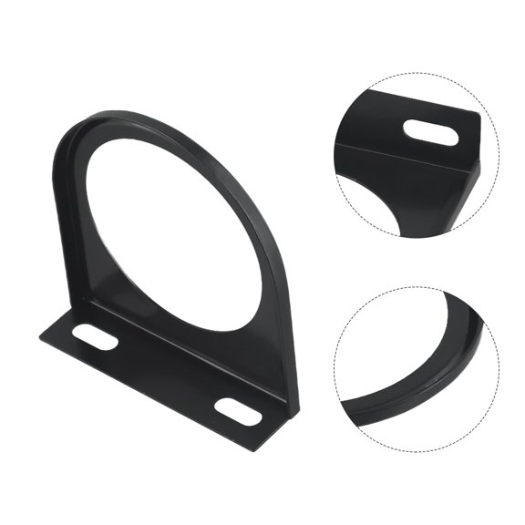 Sturdy 2 Inch Car Gauge Bracket With Secure Instrument Placement Black Fangkenuo
