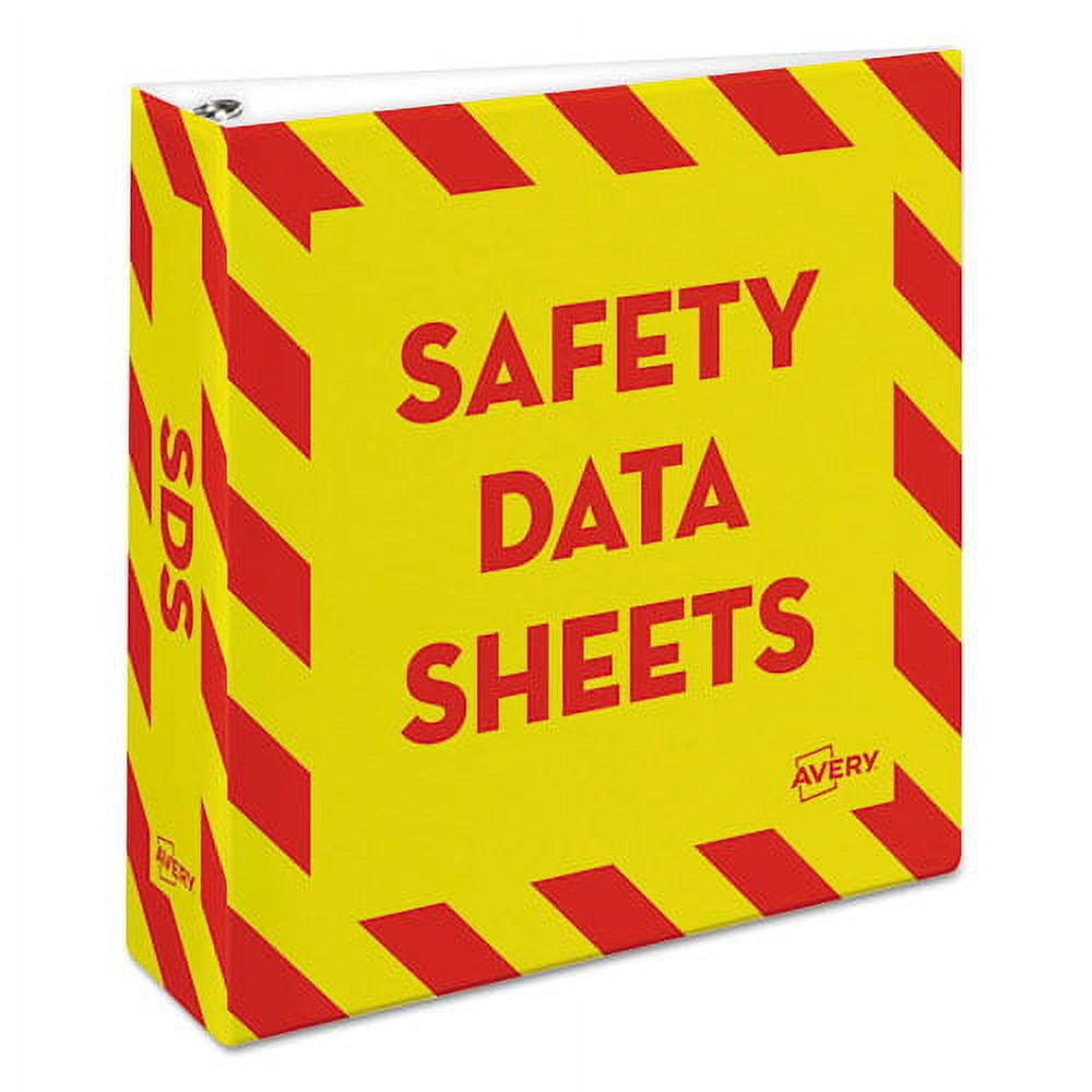 Avery Heavy-Duty Industrial SDS Binder, 3
