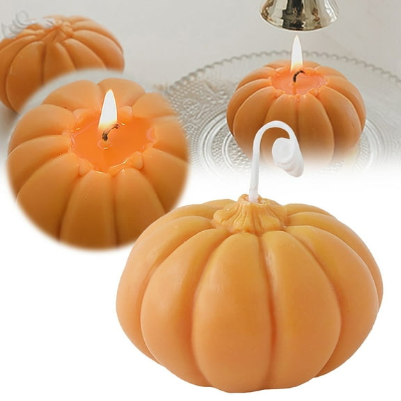 Guopo 1 Pumpkin Candles Scented Votive Candles Pumpkin Scented Candle Soy Candle Fragrant Candles Candles Atmosphere Fragrance Candle Scented Candles Paraffin