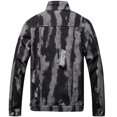 thumbnail image 2 of LZLER Casual Jean Jacket for Men Ripped Sports Denim Jacket, 2 of 5