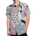 thumbnail image 4 of High Quality Hawaiian Shirts for Men Short Sleeve Aloha Beach Shirt Floral Summer Casual Button Down Shirts Blouses 8NNWYO, 4 of 7