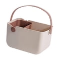 thumbnail image 1 of Cesta abierta para ducha portátil, cesta para baño, bolsa para dormitorio, suministros de cocina ligeros, bolsa de almacenamiento para ducha portátil beige, 1 of 8