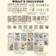 thumbnail image 2 of 100 Pcs Vintage Scrapbook Supplies Pack For Junk Journal Art Trash Ephemera Planner Sticker, 2 of 5