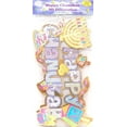 thumbnail image 2 of 3D Happy Chanukah Decoration with Glitter Accents, 2 of 2