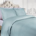 thumbnail image 2 of Superior 400 Thread Count Duvet Cover Set, Light Blue, Full/ Queen, 2 of 5