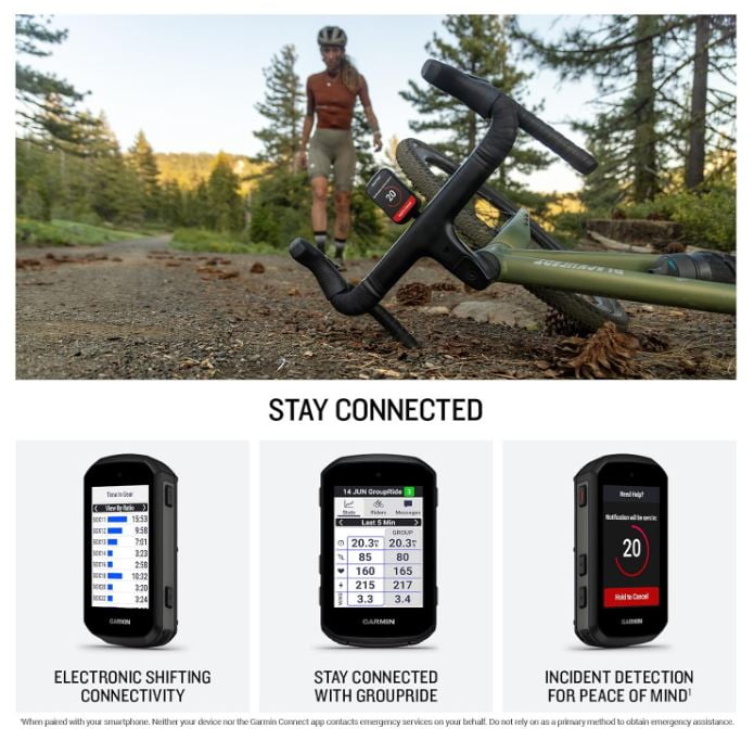 Garmin Edge 850, Compact GPS Cycling Computer, 2.7" Vivid Color Display, Bike-Specific Mapping, Advanced Training & Performance Insights + Orange Silicone Case w/ Wearable4U PowerBank Bundle