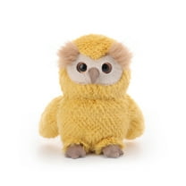 Apricot Lamb Clever Owl Plush Toy for Kids 7 Inches
