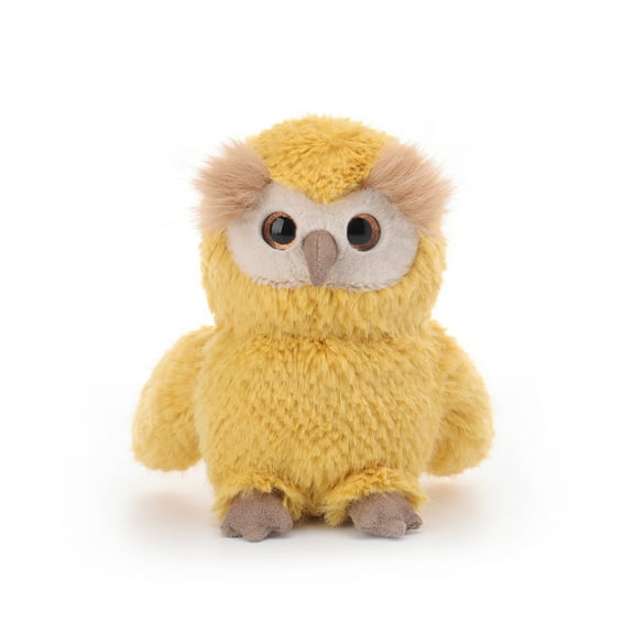 Apricot Lamb Clever Owl Plush Toy for Kids 7 Inches