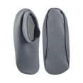 thumbnail image 3 of Voxware Pack d'Huile de Ricin pour Pieds Chaussettes Réutilisables Antidérapantes Lavables en Polyester Acrylique Doux pour Activités de Sommeil Adapté pour Intérieur Gris, 3 of 8