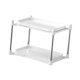 thumbnail image 2 of Estante organizador de condimentos perfecl doble capa acero inoxidable, 2 of 8