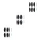 thumbnail image 5 of Sidaley 8 piezas de hélice de plástico para drones, hélices de cuadricóptero desmontables, repuesto de pieza para X8 MINI con tornillo de Oro 3piezas, 5 of 6