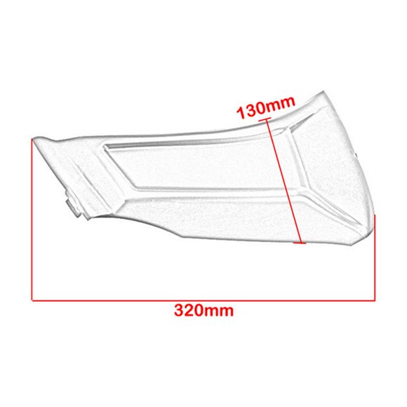 Engine side f for Ram e fairing suitable for Honda Rebel CMX 250 300 500 2017-2022 black-