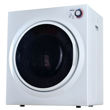 Panda 3.75 cu ft Portable Compact Electric Laundry Dryer, Top Control, White