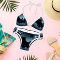 thumbnail image 6 of Bats Swimsuit Bikini Set with Detachable Sponge and Adjustable Strap, Two-Pack, for Beach and Pool Parties, 6 of 6