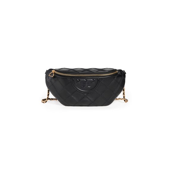Tory Burch Women's Fleming Soft Belt Bag, Black