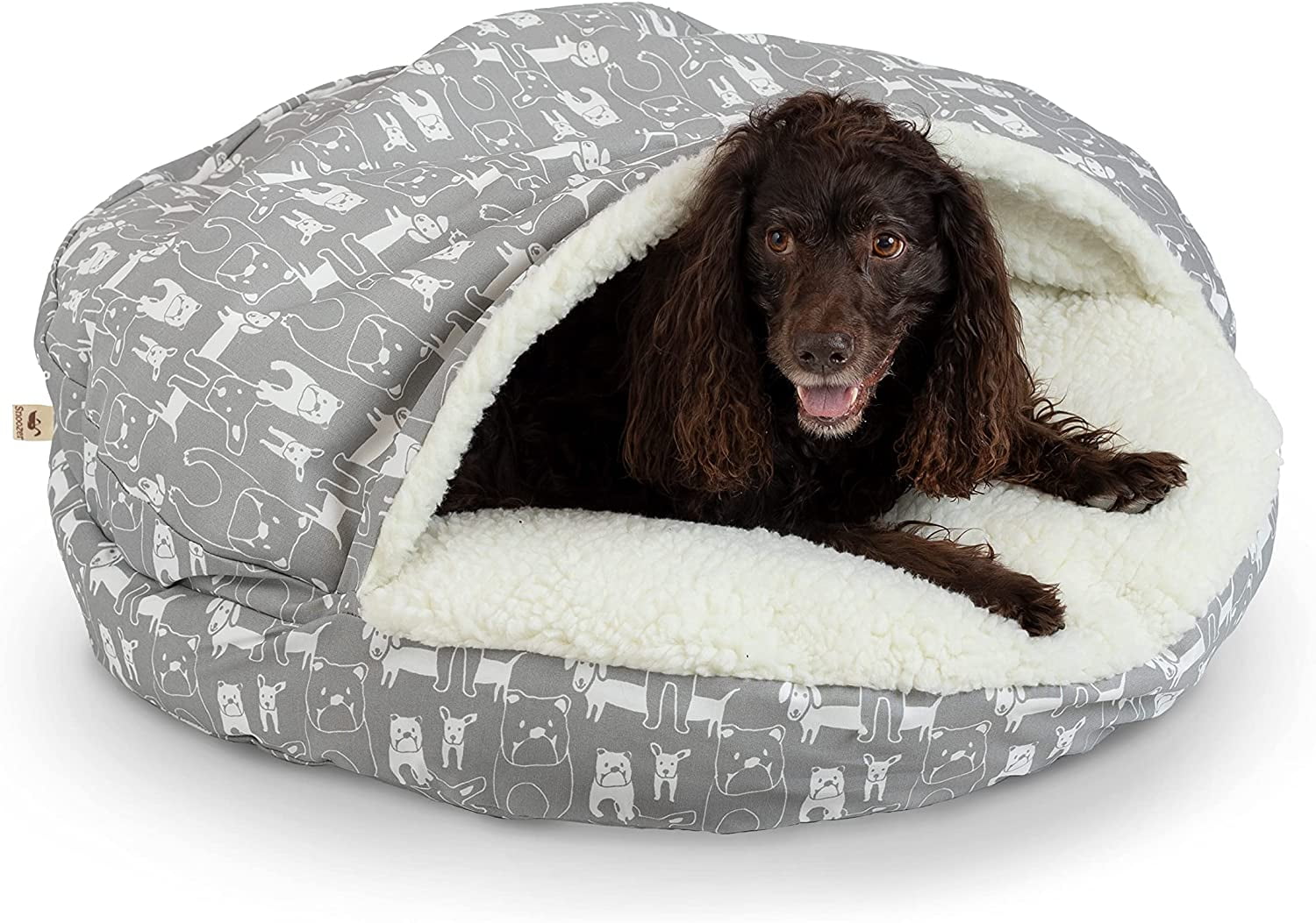 Jcwfuno Luxury Cozy Cave Pet Bed
