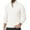 White_002, variant on Domuza Mens Sweater Long Sleeve Casual Stand Collar Button Up Cable Knit Sweaters Fall Winter Trendy Slim Fit Twist Patterned Pullover Army Green 2XL