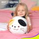 thumbnail image 5 of Juguete de peluche de gato supersuave, animal de peluche de gatito gordito esponjoso, almohada de gato de peluche adorable para niños o decoración del hogar (blanco, 60 cm) BANYUO Electrónica, 5 of 7