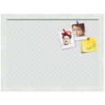 thumbnail image 2 of PinPix 18x13 Custom Cork Bulletin Board Light Grey Diamond Poster Board Has a Fabric Style Canvas Finish, Framed in Light Grey Diamond, by ArtToFrames (PinPix-524), 2 of 6