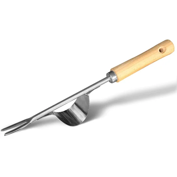 Apuakthei Desmalezador Manual - Base de Palanca a Prueba de Dobleces para una Eliminación de Malezas Súper Fácil y una Excavación más Profunda - Acero Cromado Resistente - Extractor de Malezas de