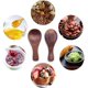 thumbnail image 4 of Cuchara de madera pequeña, 12 piezas, cuchara para helado, sal, miel, café, té, azúcar, sal, mermelada, cuchara para mostaza, 4 of 5