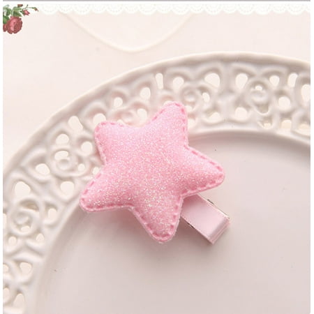 

TANGNADE baby essentials Baby Kids Girls Children Shiny Princess Sequins Star Heart Butterfly Hair Clip