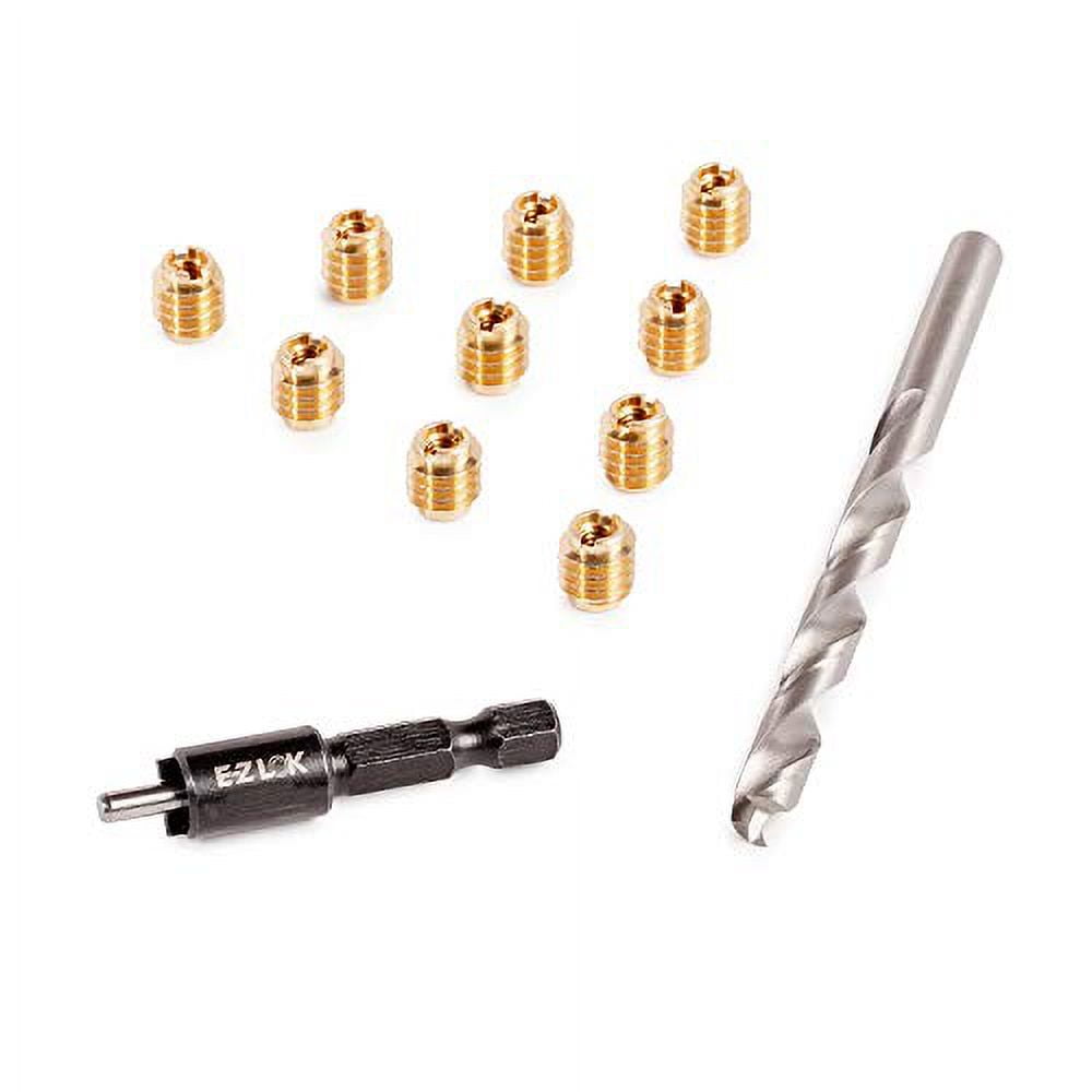 E-Z Knife™ Threaded Insert Installation Kit - Brass - 6-32