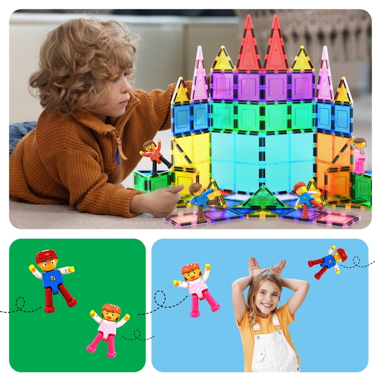 Magnetic Character Figures Family Set 4-Piece photo 8