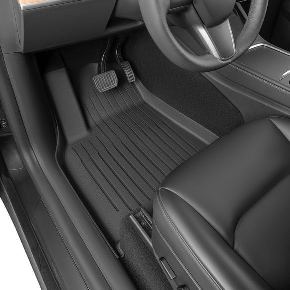 SUPER LINER Tapis de Sol pour Tesla Model Y 5 Places 2021-2023 2024, Doublure de Cargo TPE sur Mesure, Accessoires de Coffre de Cargaison (Ne Convient Pas pour 7 Places)