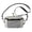 Gray, variant on Waterproof Men’s Waist Pack Large Capacity Crossbody Chest Bag Durable Fanny Pack for Hiking Cycling Father’s Day Gift for Dad, Purple