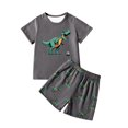thumbnail image 2 of TBWNWG Boys Shorts Pajamas,Kids & Toddler Boys Pajamas 2 Piece Pjs Set Cotton Sleepwear,Size 4-5 Years, 2 of 9