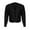 #0109-Black, variant on Uootdi Cardigan Sweaters for Women Long Sleeve for Women Lightweight Solid Color Open Gift Front Knitted Tops Hollow Out Shrug S