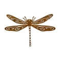thumbnail image 4 of Dragonfly Silhouette Stake Ornamento Figurado de óxido Marca de arte fácil Instalación Versátil Decoración de del jardín Metal para patio, 4 of 9