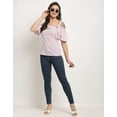thumbnail image 5 of Rajnandini Women's Light Purple Western Top (ROLY07A-L), 5 of 5