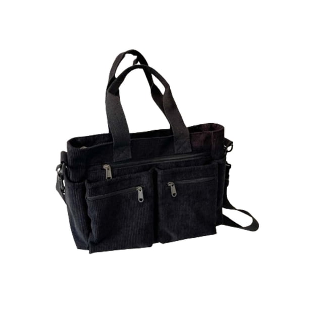 Crossbody Bolsas para Mujeres 2025 Nuevo Japonés Y Coreano Multi Compartimento Viajero Bolso de Corduroy de Mujeres de Gran Capacidad Bolso Tote para Mujeres