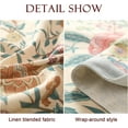 thumbnail image 6 of Designer Vintage Linen Small Rectangle Tablecloth,William Morris Floral Colorful Pattern Table Cloth,Decor Table Cover for Kitchen,Dining,Thanksgiving,Christmas,55"*71"-Flowershadow a, 6 of 8