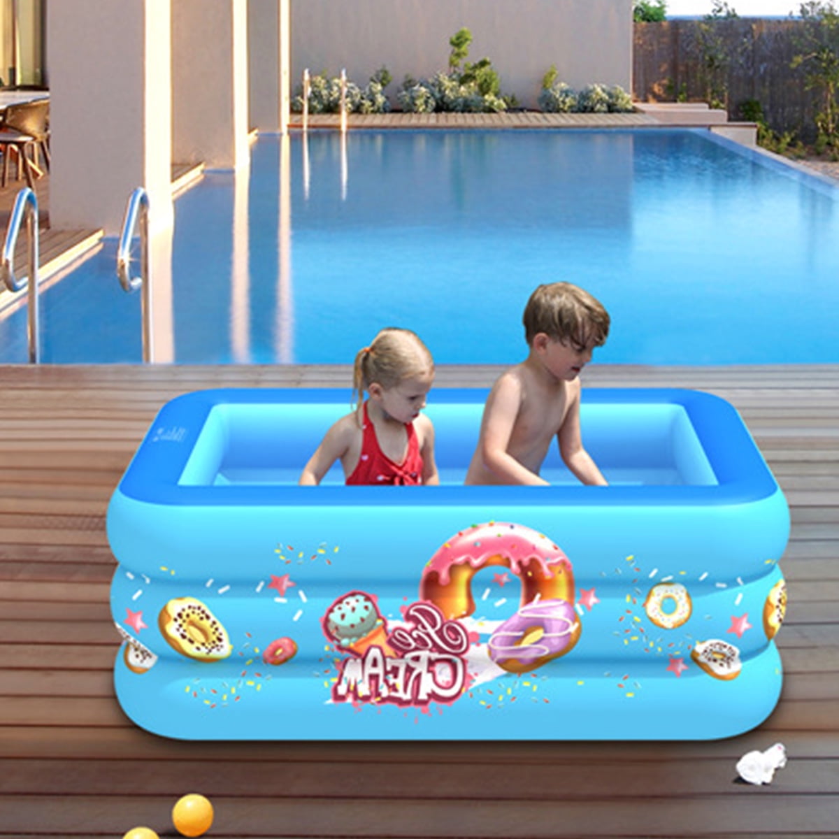 inflatable pool for shower