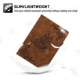 thumbnail image 5 of Dteck Smart Folio Case for Apple iPad (10th generation), Embossed Butterfly PU Leather Flip Stand Cover with Card Slots Pencil Holder Auto Wake Sleep Case for iPad 10th Gen 10.9" 2022,Brown, 5 of 6