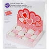 Wilton 12-Cavity Cupcake Box, Hearts 1 ct. 415-0574